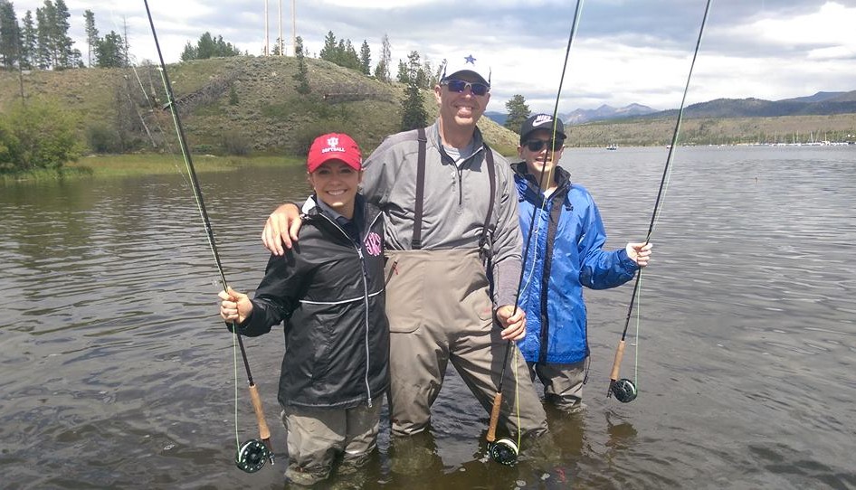 Colorado Fly fishing family